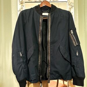 COACH MA1 Navy/Black Bomber Jackets Men’s M